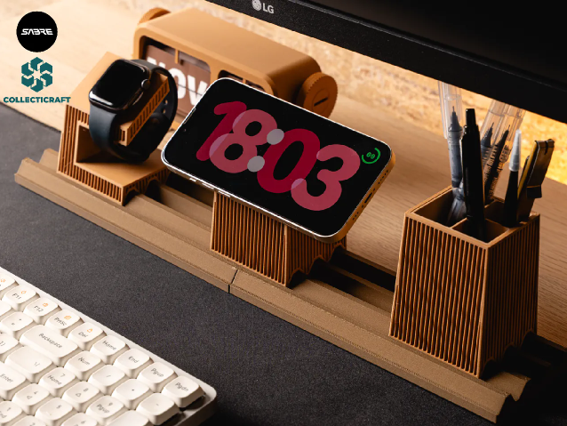 Moku Modular Desk System – Base Rail