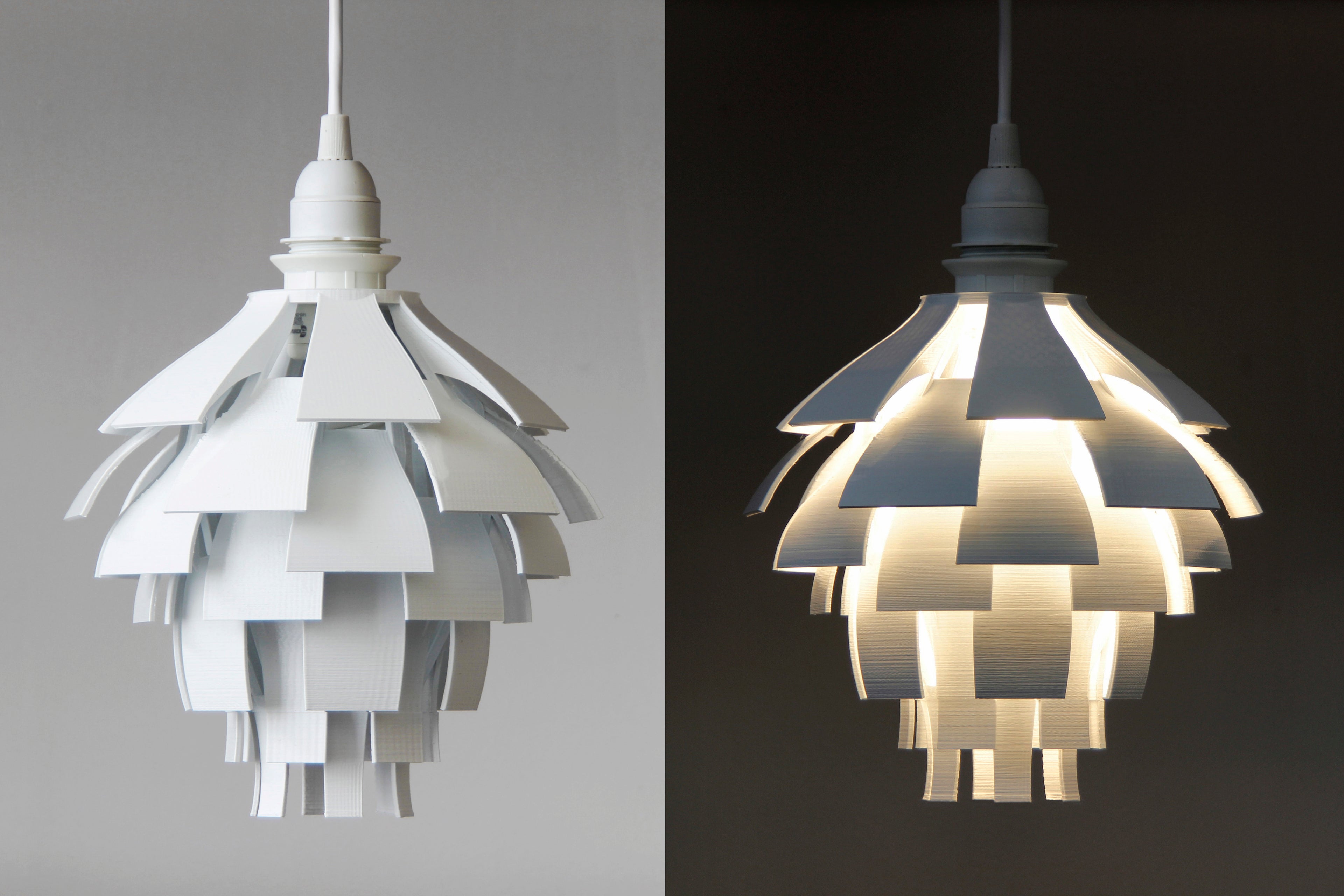 LumiShell — Pendant Bulb Shade