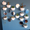 Tiled Geometric Wall Planter