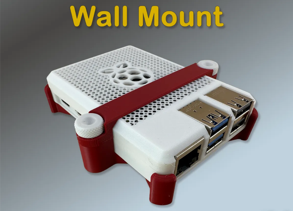 Modular Raspberry Pi 5 Snap-Fit Enclosure (No Screws Required)